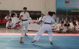166 võ sinh tham gia kỳ thi đai đẳng quốc gia môn Karatedo