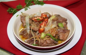 Vịt kho gừng