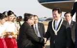 Thủ tướng bắt đầu chuyến thăm làm việc ở Campuchia