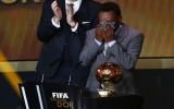Vua... khóc tại Gala trao giải Quả bóng vàng FIFA 2013