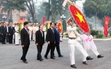 Lãnh đạo tỉnh viếng Nghĩa trang Liệt sĩ tỉnh nhân kỷ niệm 84 năm Ngày thành lập Đảng Cộng sản Việt Nam