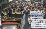 Thủ lĩnh biểu tình tuyên bố Bangkok sẽ bị 