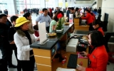 河内市：2014甲午年春节期间出入境乘客量达3.1多万人次