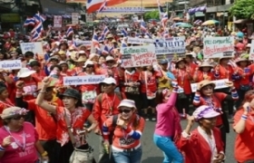 泰国反对党民主党要求取消大选结果