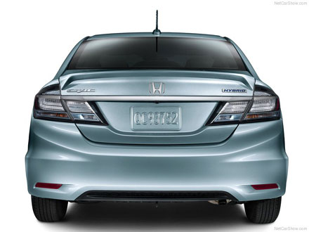 Honda ra mắt Civic 2014 phiên bản Hybrid và phiên bản dùng gas