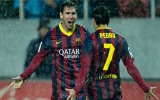 Messi ghi bàn, Barca đòi lại ngôi đầu