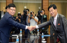 潘基文欢迎朝韩同意如期举行离散家属团聚