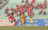 Kết quả vòng 6 V-League: B.Bình Dương thắng đậm chủ nhà An Giang với tỷ số 4-1