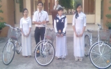 Viettel Phú Giáo: Trao 3 chiếc xe đạp cho học sinh nghèo, vượt khó học giỏi