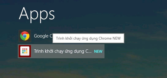 Kích hoạt tính năng Thư mục trong Chrome App Launcher