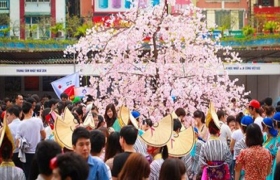 2014年日本樱花节在河内开幕