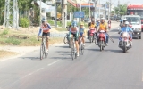 Kết quả chặng 6, giải xe đạp nữ quốc tế Bình Dương 2014: Chiến thắng của Phương Trang và đội An Giang