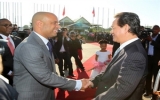 PM Dung begins official visit to Haiti