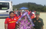 Hội Cổ động viên bóng đá Bình Dương viếng mộ Đại tướng Võ Nguyên Giáp