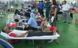 TP.Thủ Dầu Một:  300 người tham gia hiến máu đợt 1 năm 2014