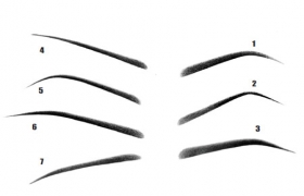 Vẽ chân mày phù hợp gương mặt