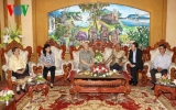 Party leader visits Laos for New Year