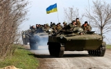 Tướng Mỹ, Nga điện đàm về tình hình miền Đông Ukraine
