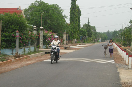 Xã Tân Thành (Bắc Tân Uyên):   Tập trung đầu tư để xứng tầm huyện lỵ