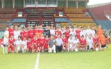 Thi đấu bóng đá giao hữu chào mừng kỷ niệm 60 năm chiến thắng Điện Biên Phủ
