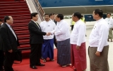 PM Dung arrives in Myanmar for ASEAN Summit