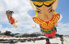2014年第5届越南国际风筝节落下帷幕