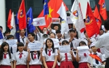 Học sinh trường Trung Tiểu học Việt Anh: Cùng hành động thể hiện tinh thần yêu nước