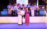 Le Thi Thu Hien won first at final round of Binh Duong Student Singing Contest 2014