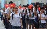 Học sinh trường Trung Tiểu học Đức Trí: Cùng hướng về biển đảo Việt Nam