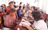 Hội Chữ thạp đỏ tỉnh: Khám, cấp thuốc miễn phí và tặng quà cho người nghèo