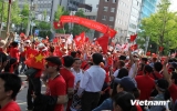 Người Việt ở Nhật Bản tiếp tục tuần hành phản đối Trung Quốc