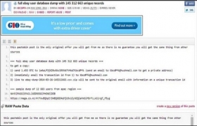 Hacker rao bán thông tin tài khoản hơn 145 triệu người dùng eBay
