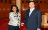 Thủ tướng Nguyễn Tấn Dũng tiếp Phó Tổng thư ký LHQ