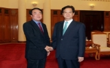 PM Dung receives Yonhap news agency president