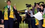 Úc là đội đầu tiên đến Brazil