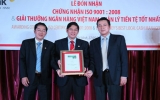 HDBank nhận giải ngân hàng Việt Nam quản lý tiền tệ tốt nhất