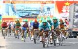 Cyclist Nguyen Minh Viet wins 6th at national cycling tournament to rural areas 2014