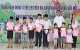 TP.Thủ Dầu Một phát động tháng hành động vì trẻ em năm 2014