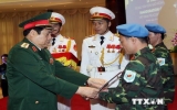 Sỹ quan quân đội Việt Nam tham gia phái bộ gìn giữ hòa bình của LHQ