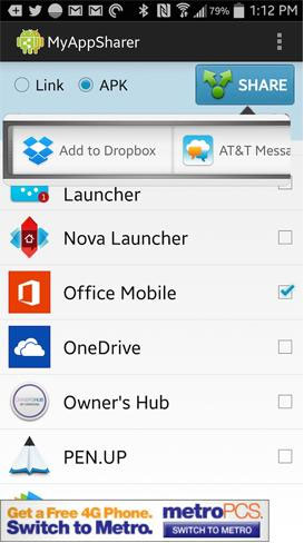 Cài đặt Microsoft Office Mobile cho tablet Android không hỗ trợ