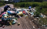 Bãi rác gây ô nhiễm khu dân cư!