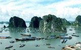 越南广宁省下龙湾成为亚洲最佳八个绿色空间之一