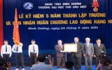Thu Dau Mot University awarded the first-class Labor Medal