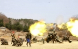 Triều Tiên dọa trả đũa vụ Hàn Quốc nã pháo ở gần đảo Yonphyong