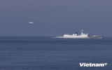Máy bay Trung Quốc lượn nhiều vòng trên khu vực tàu Việt Nam hoạt động