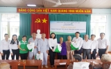 Vietcombank Bình Dương thăm, tặng quà cho Trung tâm Bảo trợ Xã hội tỉnh