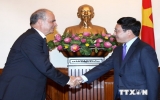 Phó Thủ tướng Phạm Bình Minh tiếp Chủ tịch Liên hiệp các Hội UNESCO Thế giới