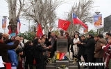Khánh thành tượng đài Chủ tịch Hồ Chí Minh ở Santiago