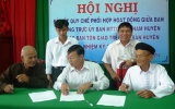 Ủy ban MTTQVN huyện Phú Giáo:  Ký kết quy chế phối hợp hoạt động với các tổ chức tôn giáo