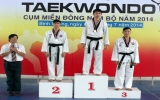 Kết thúc Giải vô địch Taekwondo cụm miền Đông Nam bộ năm 2014